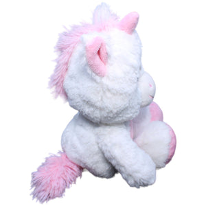 1233329 Unbekannt Einhorn, weiß-rosa Kuscheltier Kumpel Leo Fantasy Gebraucht Glubschi