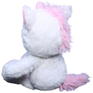 1233329 Unbekannt Einhorn, weiß-rosa Kuscheltier Kumpel Leo Fantasy Gebraucht Glubschi