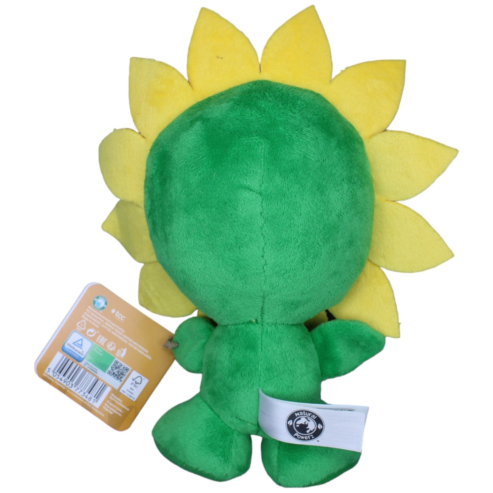 1233341 TCC Global Natural Powerz, Sonnenblume Plüschfigur Kumpel Leo neu