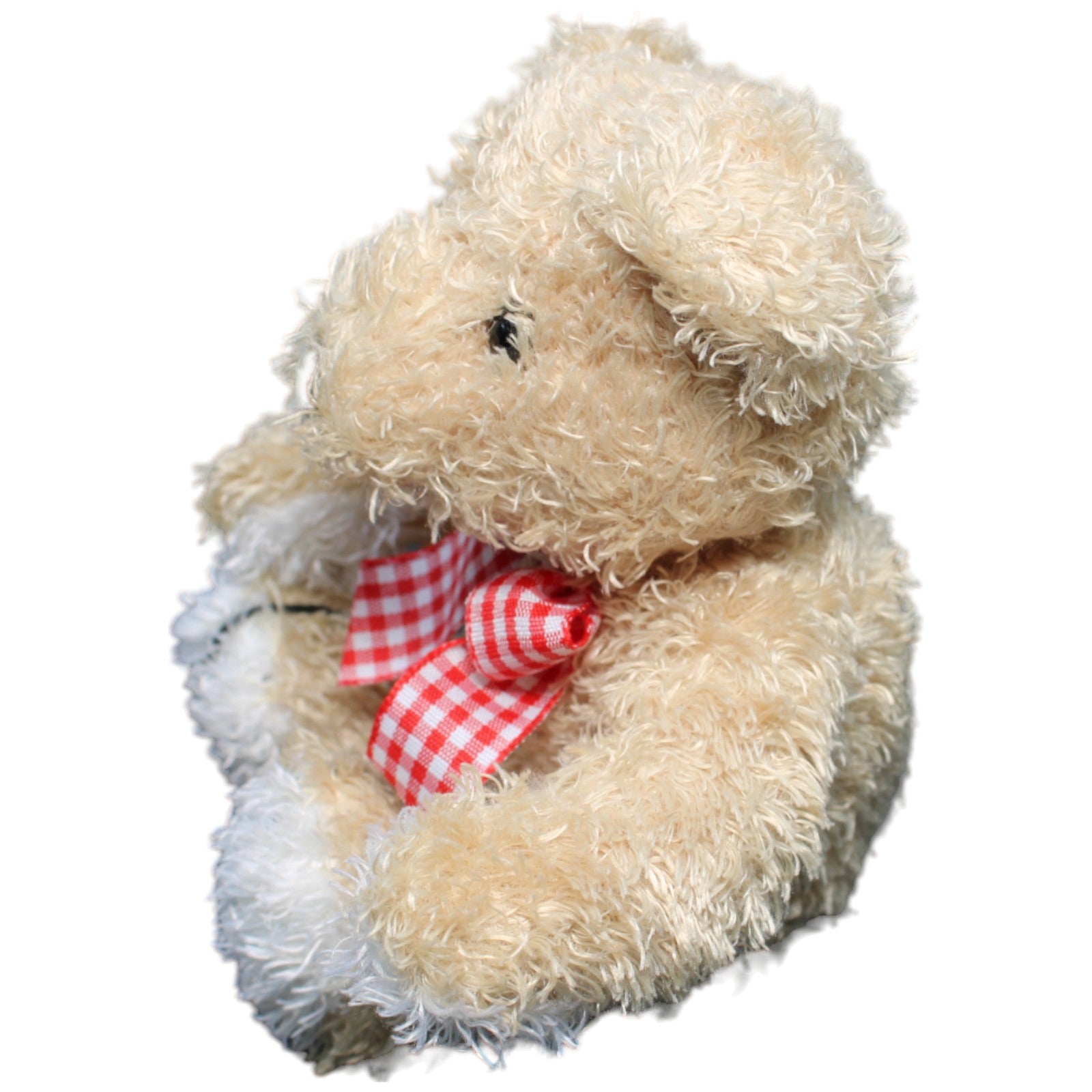 1233349 Unbekannt Teddybär mit Schleife, hellbraun Kuscheltier Kumpel Leo Bär Gebraucht Teddy