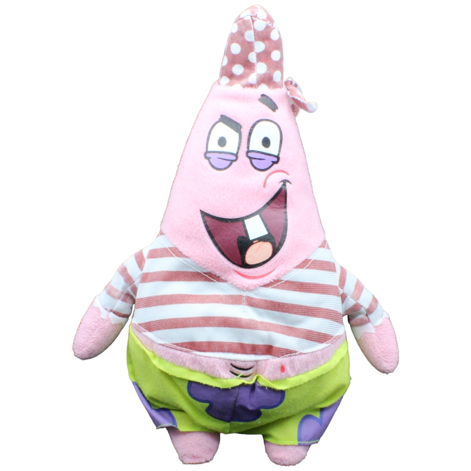 123335 Play by Play Patrick Star als Pirat aus SpongeBob Schwammkopf Plüschfigur Kumpel Leo Gebraucht