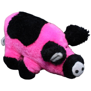 1233358 Seneca Herzl, Schwein pink-schwarz Kuscheltier Kumpel Leo Gebraucht