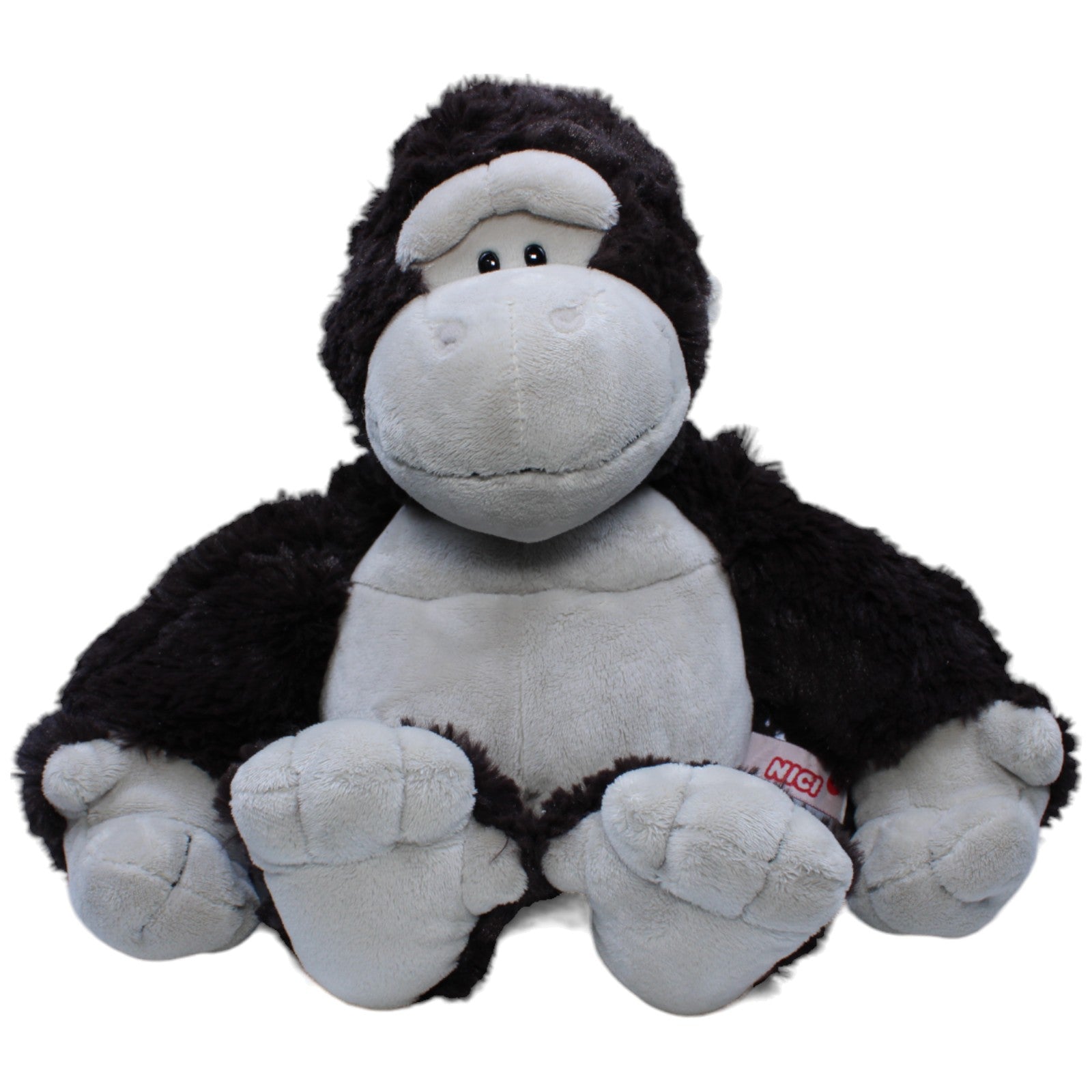 1233378 NICI Wild Friends, Gorilla Kuscheltier Kumpel Leo Gebraucht