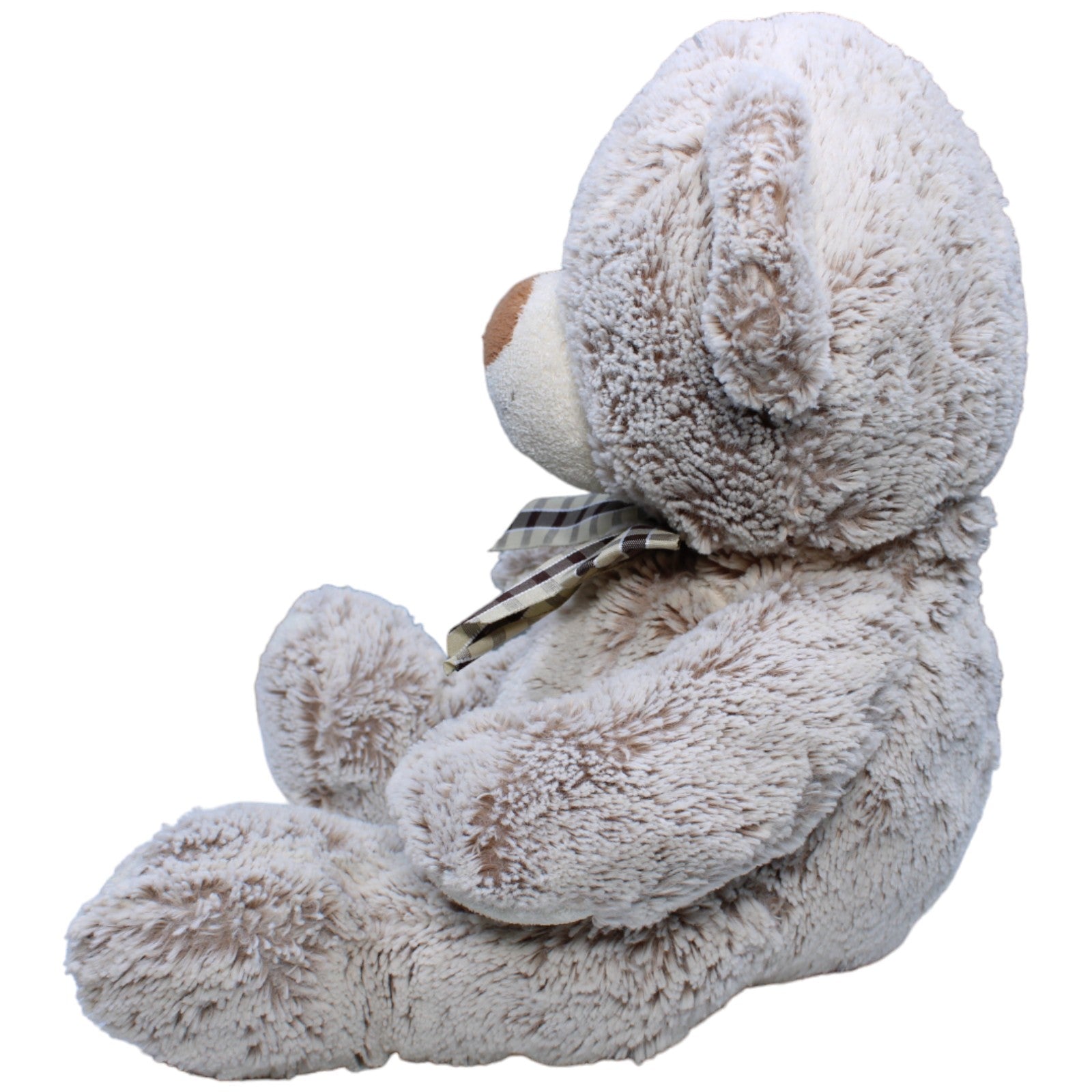 1233386 Kuschelwuschel Karstadt, XL Teddybär grau Kuscheltier Kumpel Leo Gebraucht