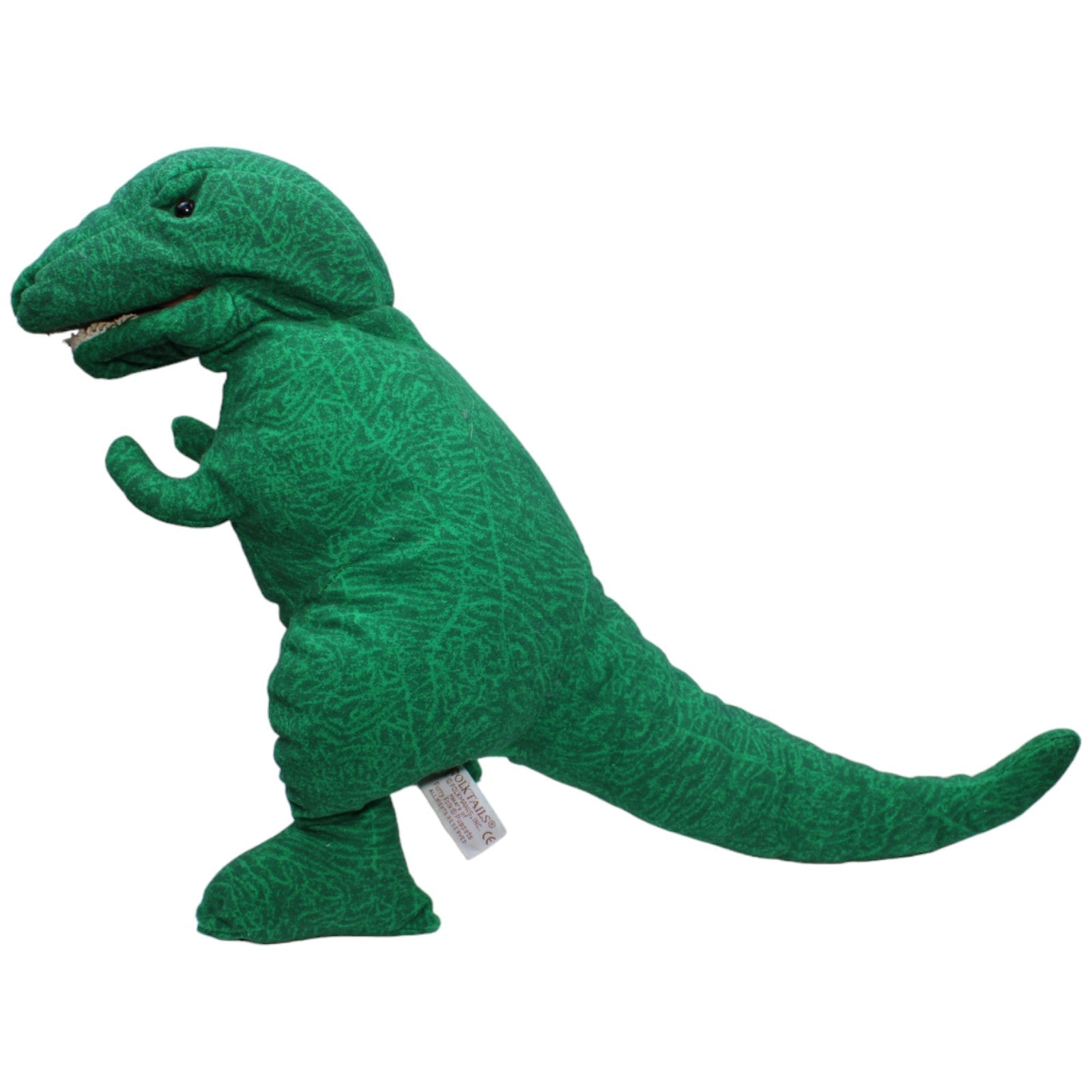 1233411 Folkmanis Handpuppe, Dinosaurier Tyrannosaurus Handpuppe Kumpel Leo Gebraucht T-Rex