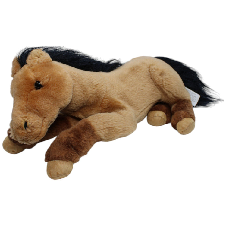 1233413 Animal Alley Toys "R" Us, Pferd braun liegend Kuscheltier Kumpel Leo Gebraucht