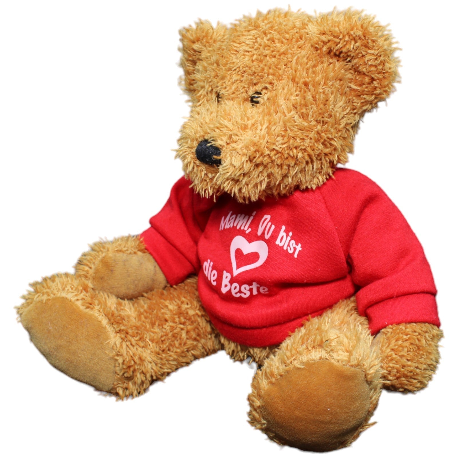 1233435 Bambia Teddybär, " Mami, Du bist die Beste" Kuscheltier Kumpel Leo Bär Gebraucht