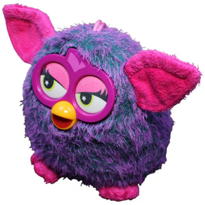 1233438 Famosa Furby 2013, lila Kuscheltier Kumpel Leo Gebraucht