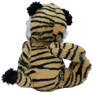 1233447 Heunec Tiger mit Schleife, sitzend Kuscheltier Kumpel Leo Gebraucht Glubschi