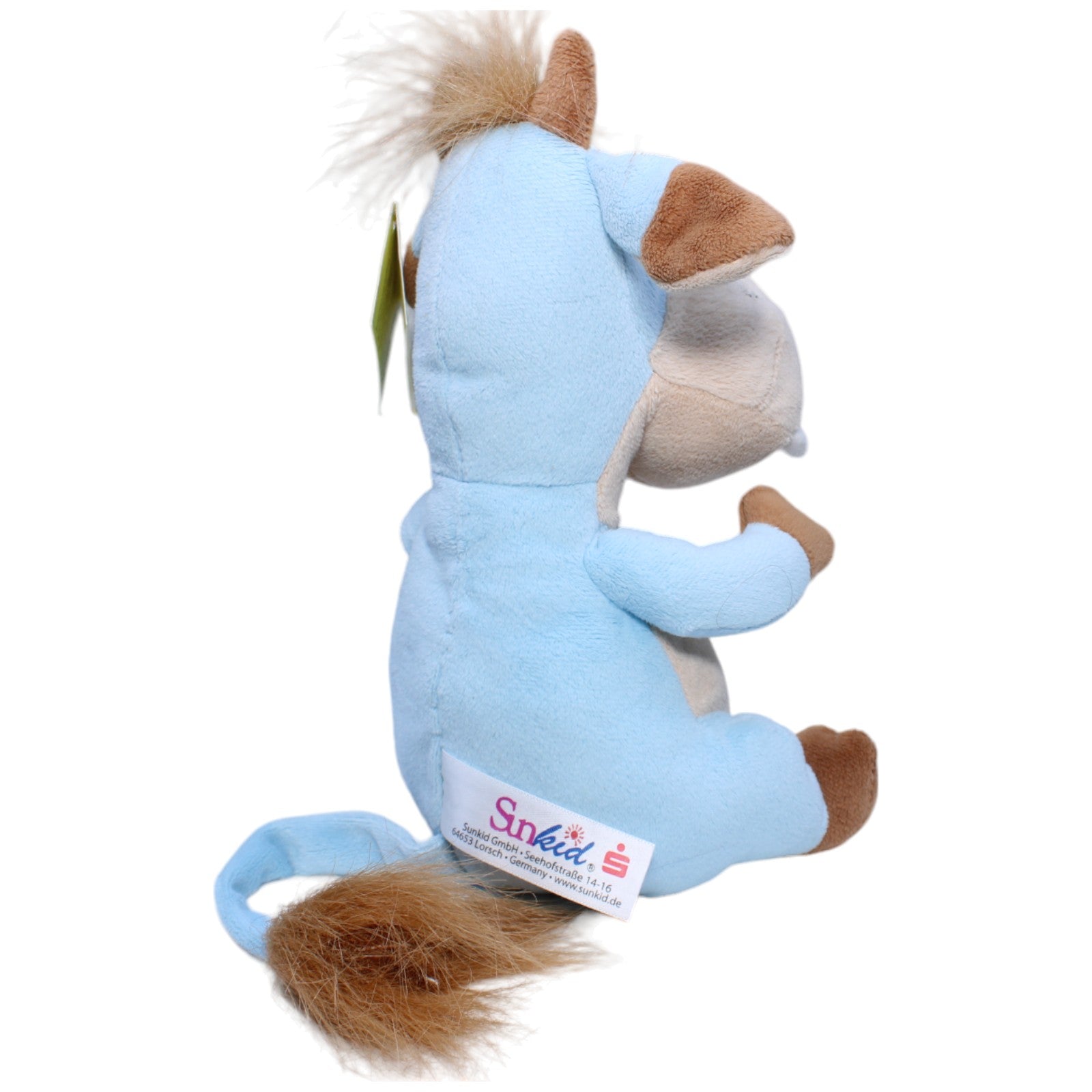 1233456 Sunkid Sparkasse, Crazy Animals Kuh blau Kuscheltier Kumpel Leo neu