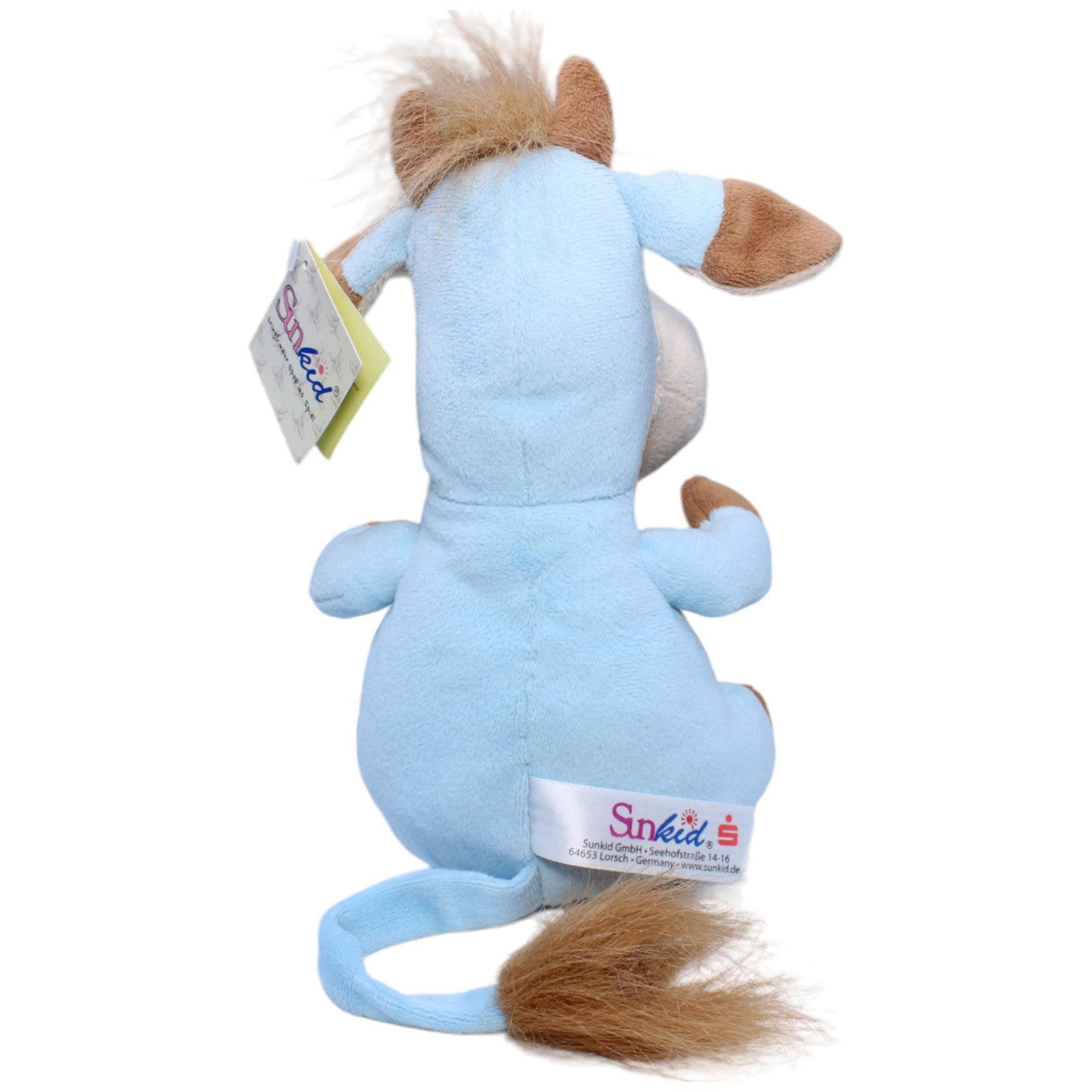 1233456 Sunkid Sparkasse, Crazy Animals Kuh blau Kuscheltier Kumpel Leo neu