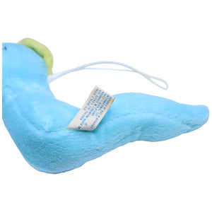 1233460 NICI Wurm mit Hut, blau Kuscheltier Kumpel Leo Gebraucht