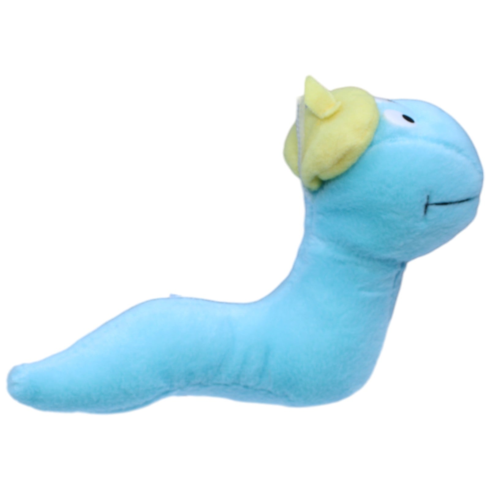 1233460 NICI Wurm mit Hut, blau Kuscheltier Kumpel Leo Gebraucht