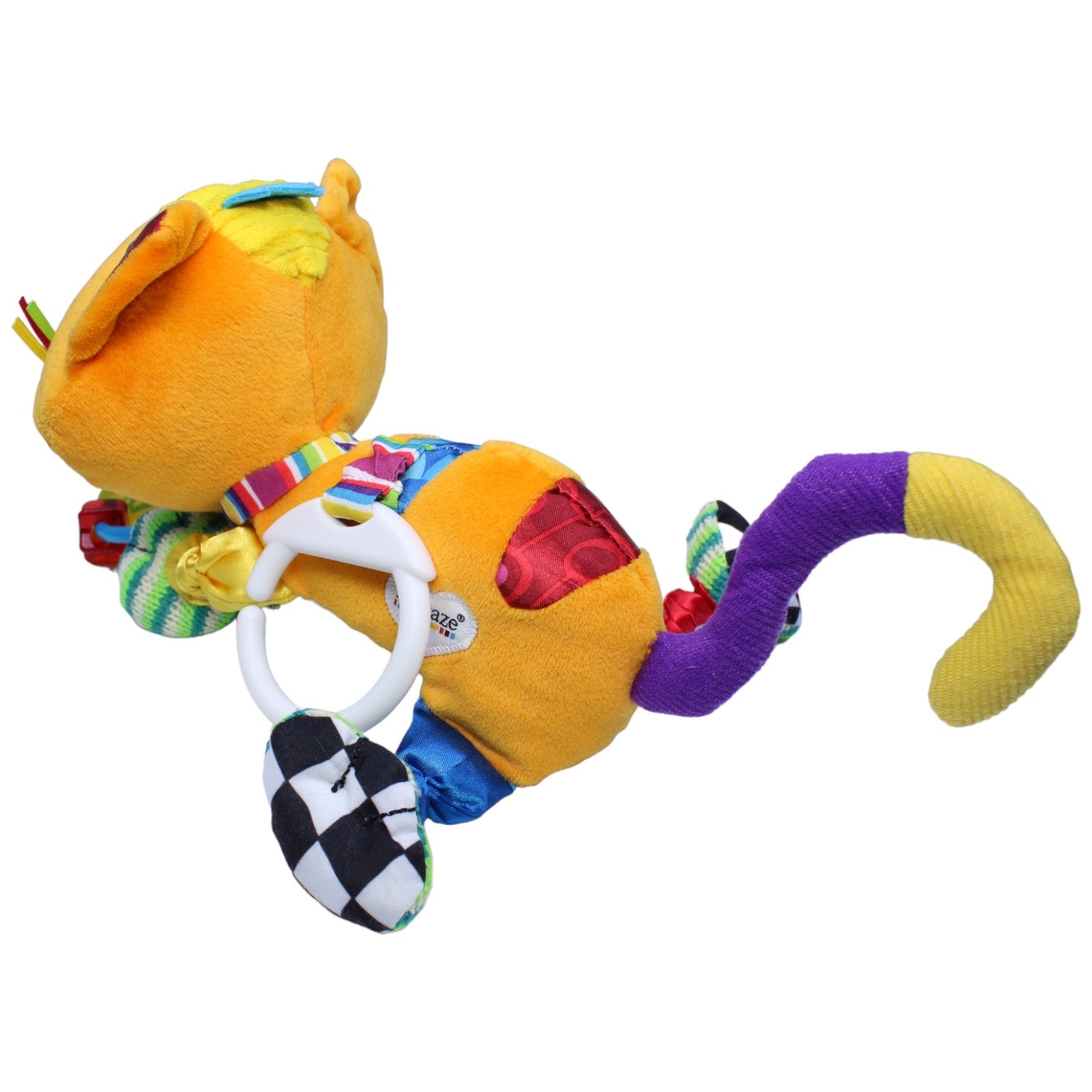 1233468 Lamaze Activity-Kuscheltier, Katze Mittens Activity-Kuscheltier Kumpel Leo Gebraucht