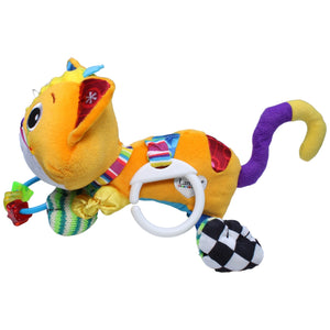 1233468 Lamaze Activity-Kuscheltier, Katze Mittens Activity-Kuscheltier Kumpel Leo Gebraucht