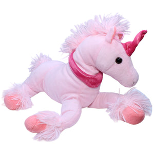 1233475 Unbekannt Einhorn, rosa Kuscheltier Kumpel Leo Fantasy Gebraucht