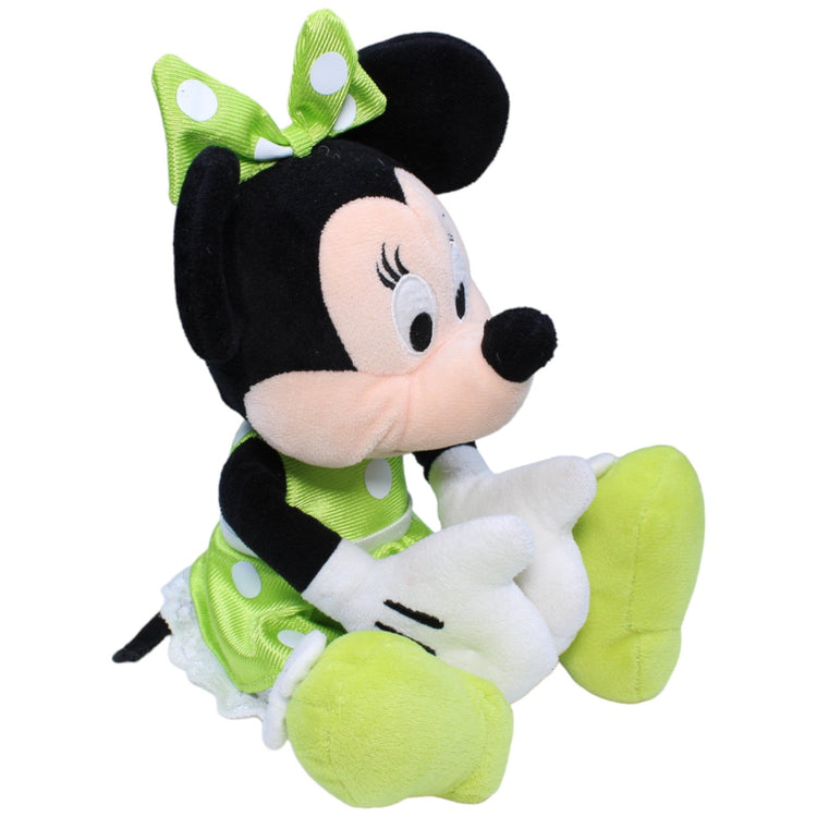 1233477 Nicotoy Disney Minnie Maus mit grünem Kleid Kuscheltier Kumpel Leo Disney Gebraucht