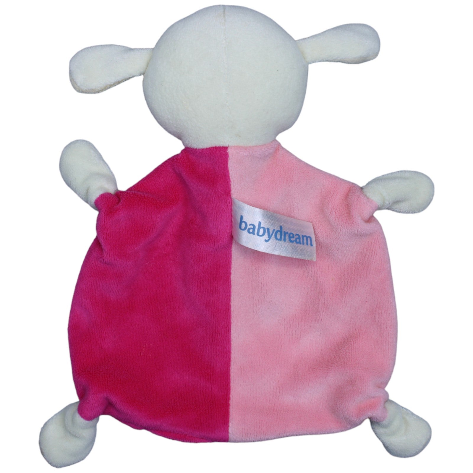 1233489 Babydream Schmusetuch, Schaf mit Blumen rosa Schmusetuch Kumpel Leo Gebraucht Knuddeltuch Kuscheltuch