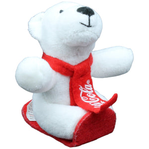 123366 Coca Cola Coca-Cola, Eisbär auf Schlitten Kuscheltier Kumpel Leo Gebraucht