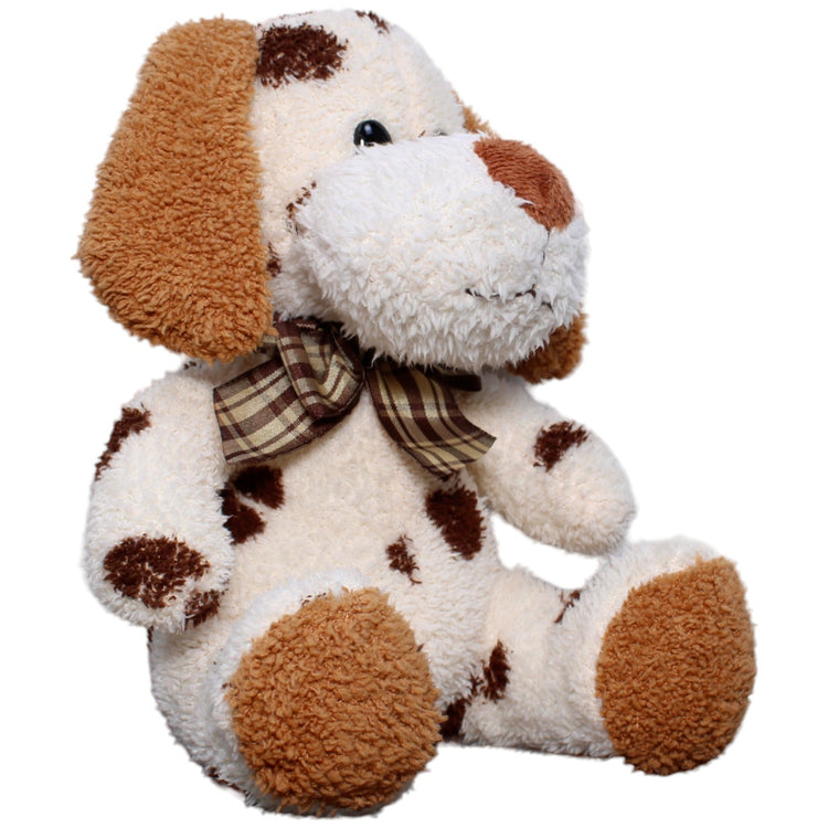 123380 Uni-Toys Hund gescheckt, braun Kuscheltier Kumpel Leo Gebraucht