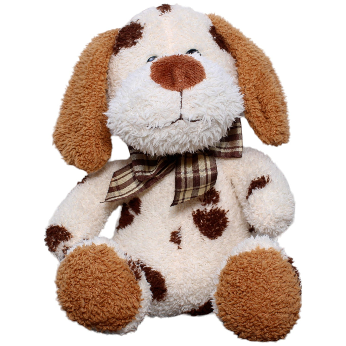 123380 Uni-Toys Hund gescheckt, braun Kuscheltier Kumpel Leo Gebraucht