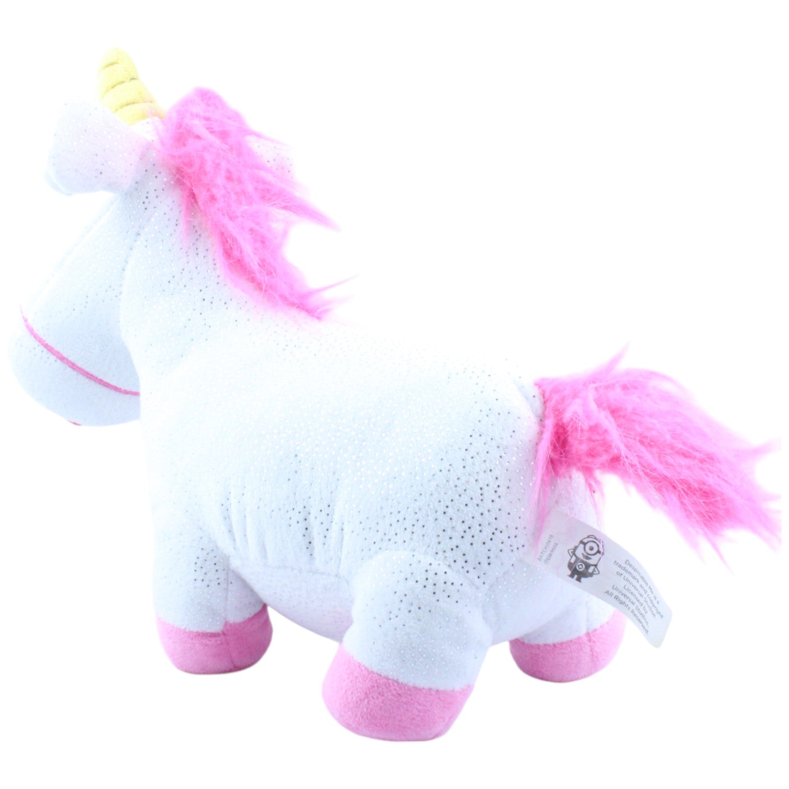 123382 Universal Studios Einhorn mit Glitzer aus Ich Einfach Unverbesserlich Kuscheltier Kumpel Leo Gebraucht