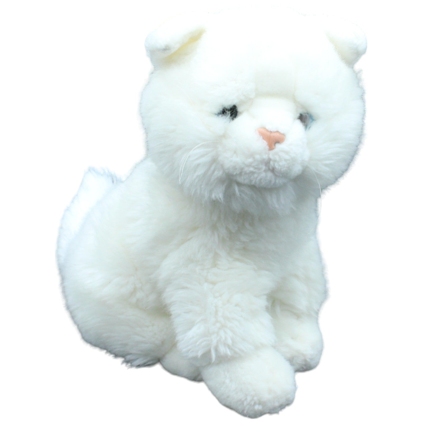 123399 Uni-Toys Katze, weiß Kuscheltier Kumpel Leo Gebraucht