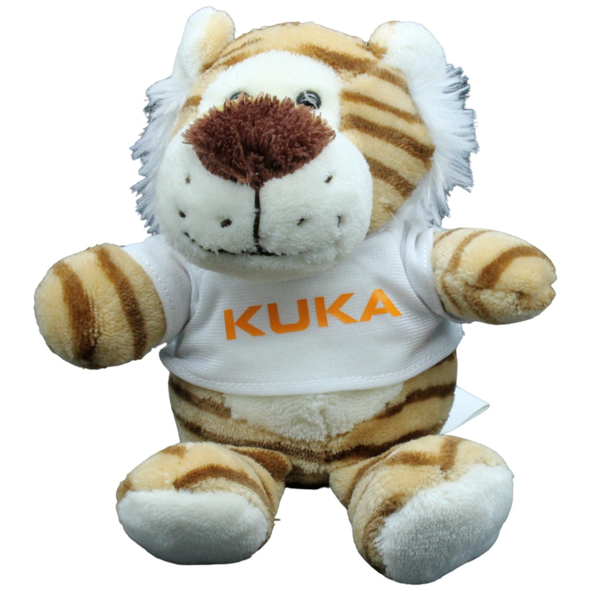 123443 KUKA Tiger mit KUKA Shirt Kuscheltier Kumpel Leo Gebraucht