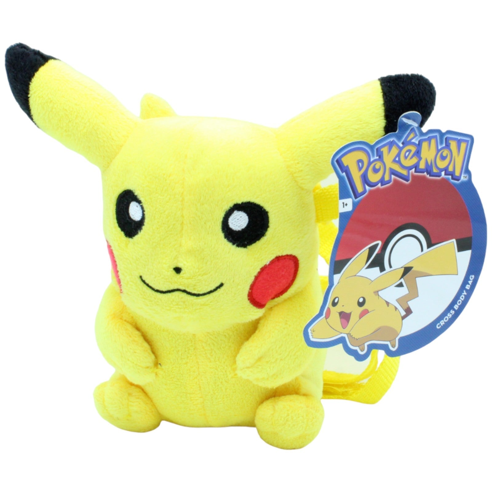 123468 Sambro Umhängetasche, Pikachu aus Pokémon Umhängetasche Kumpel Leo neu