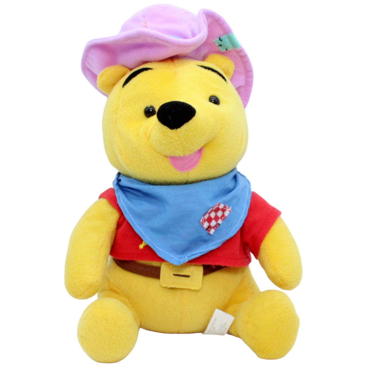 123508 Disney Disney Winnie Puuh als Sheriff Kuscheltier Kumpel Leo Bär Disney Gebraucht