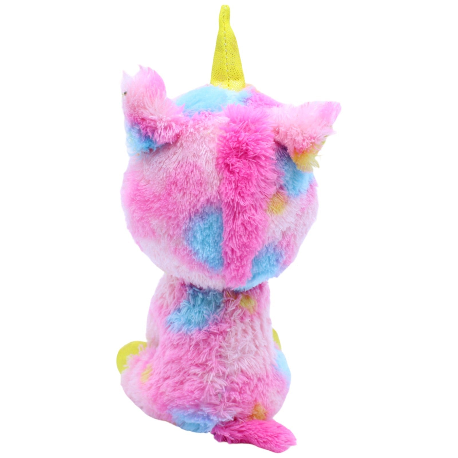 123515 TY Einhorn Fantasia, rosa Kuscheltier Kumpel Leo Gebraucht Glubschi