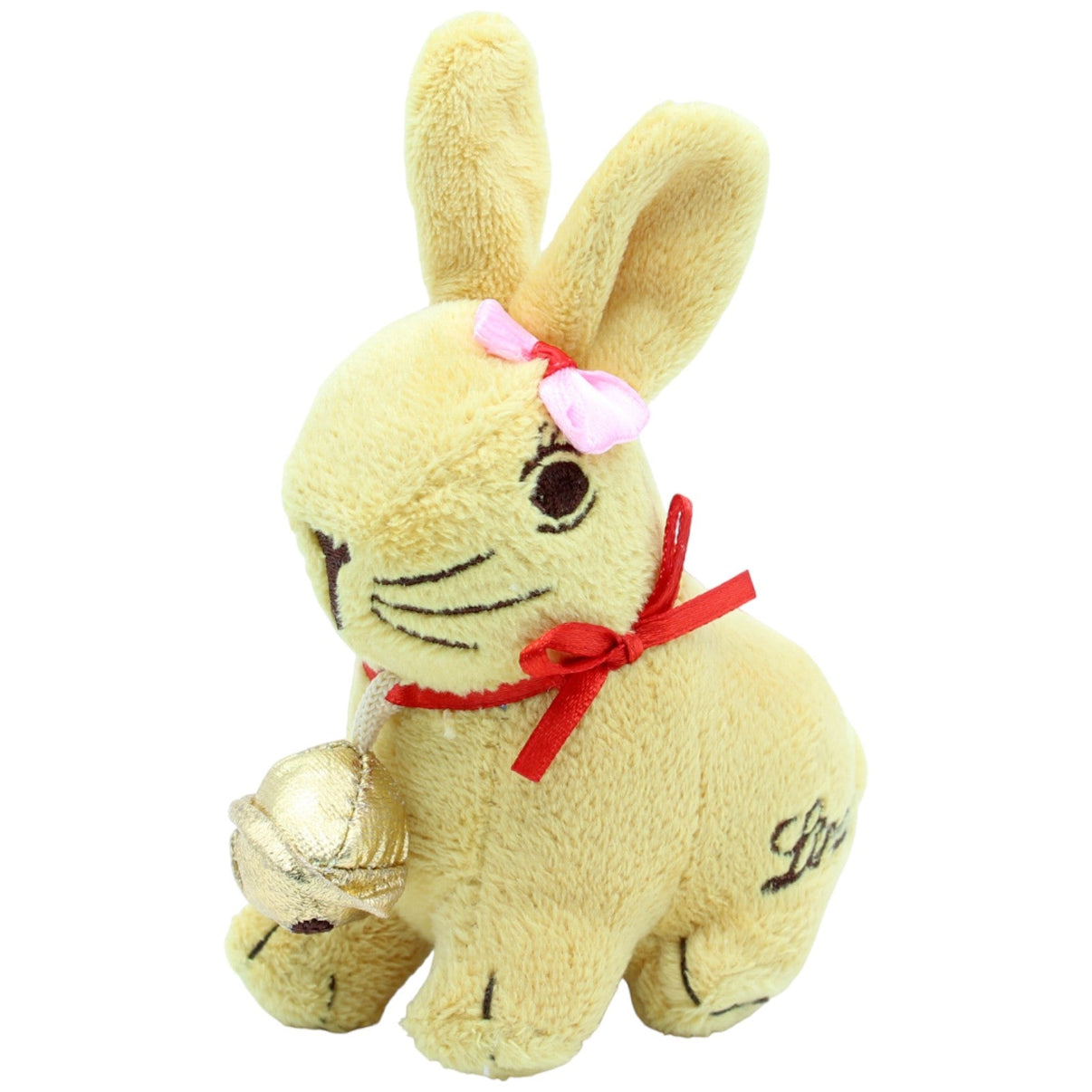 123524 Lindt Mini-Goldhase, weiblich Kuscheltier Kumpel Leo Gebraucht