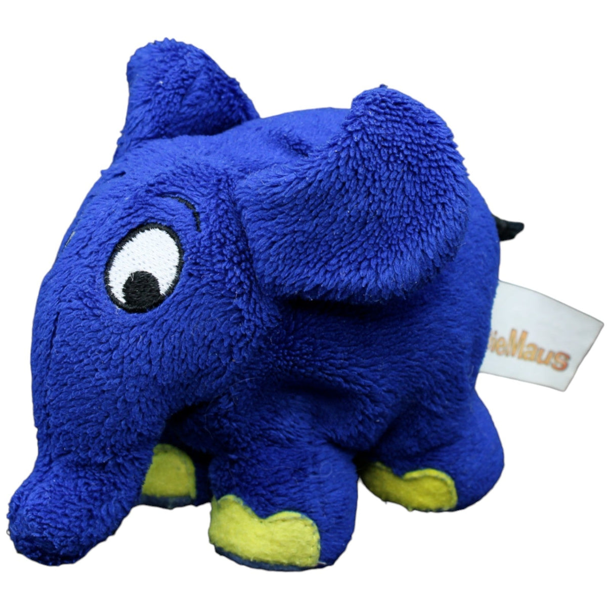 123548 Schmidt Der kleine blaue Elefant aus Die Sendung mit der Maus, klein Kuscheltier Kumpel Leo Gebraucht