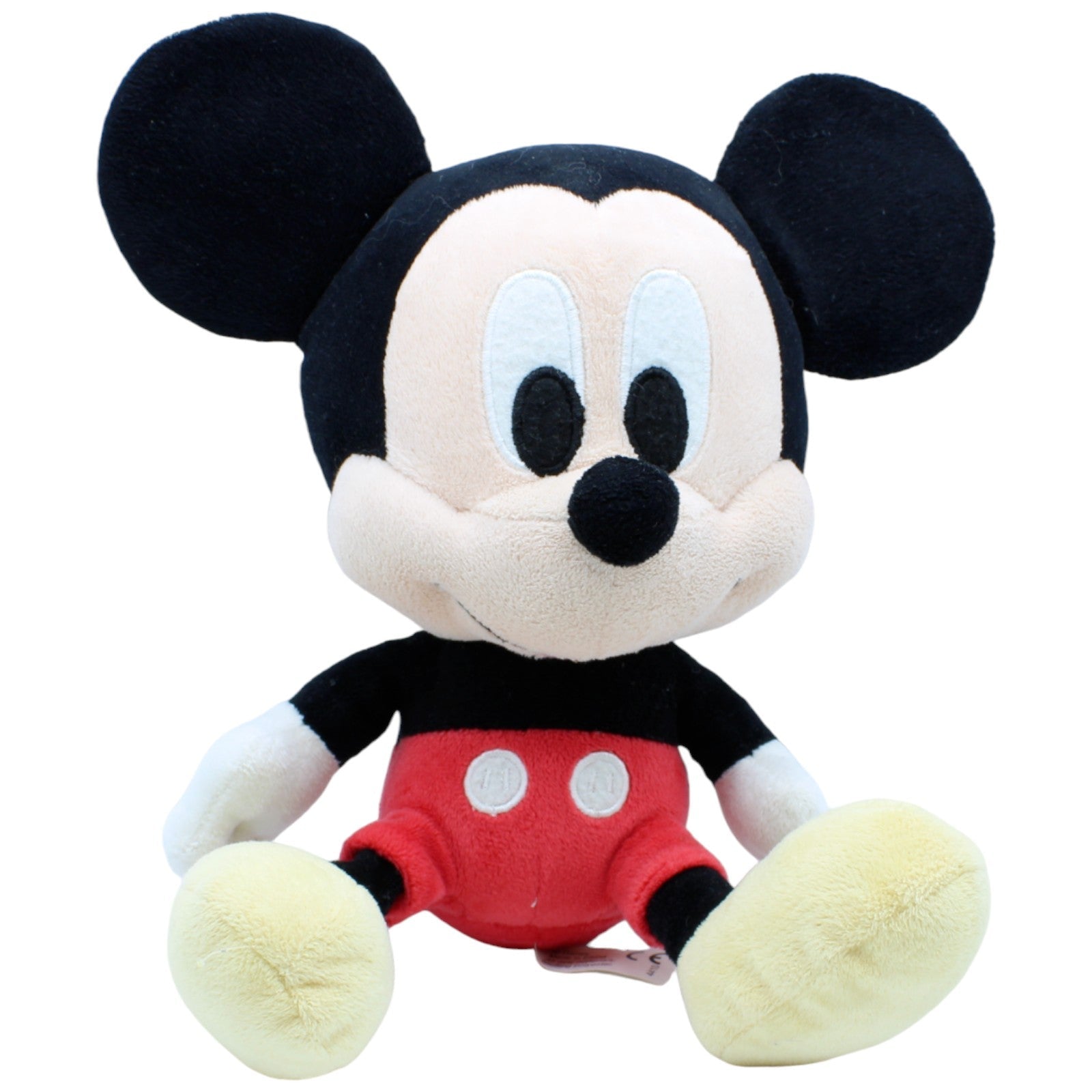 123558 Nicotoy Disney Micky Maus, sitzend Kuscheltier Kumpel Leo Disney Gebraucht Mickey Mouse