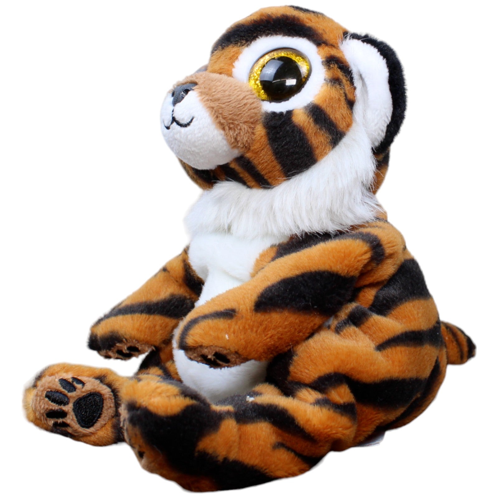 123600 TY Baby Tiger Clawdia Kuscheltier Kumpel Leo Gebraucht Glubschi