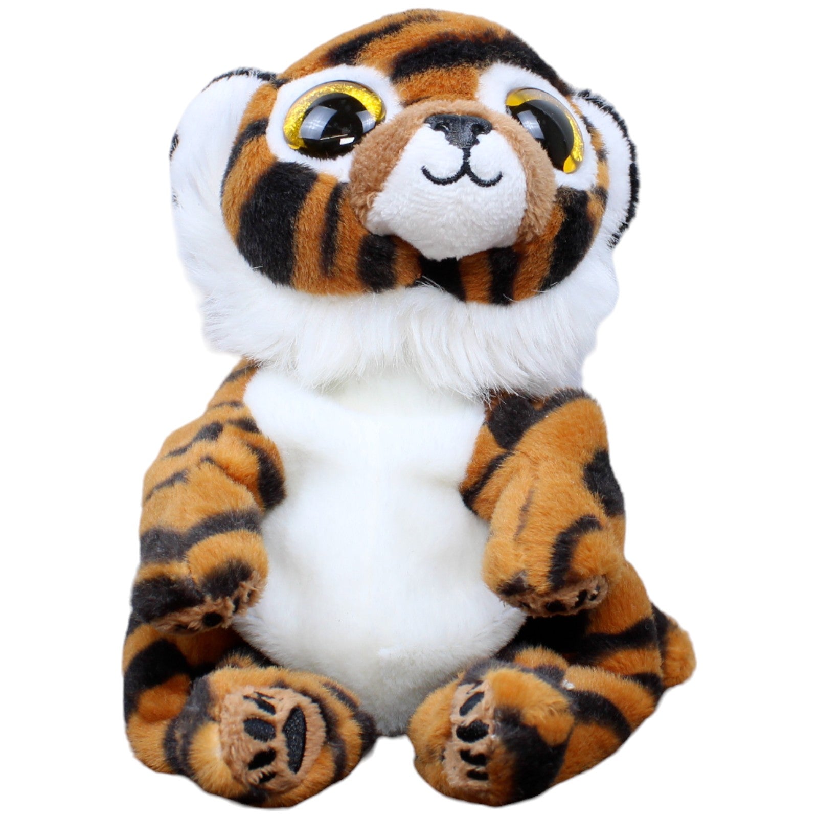 123600 TY Baby Tiger Clawdia Kuscheltier Kumpel Leo Gebraucht Glubschi