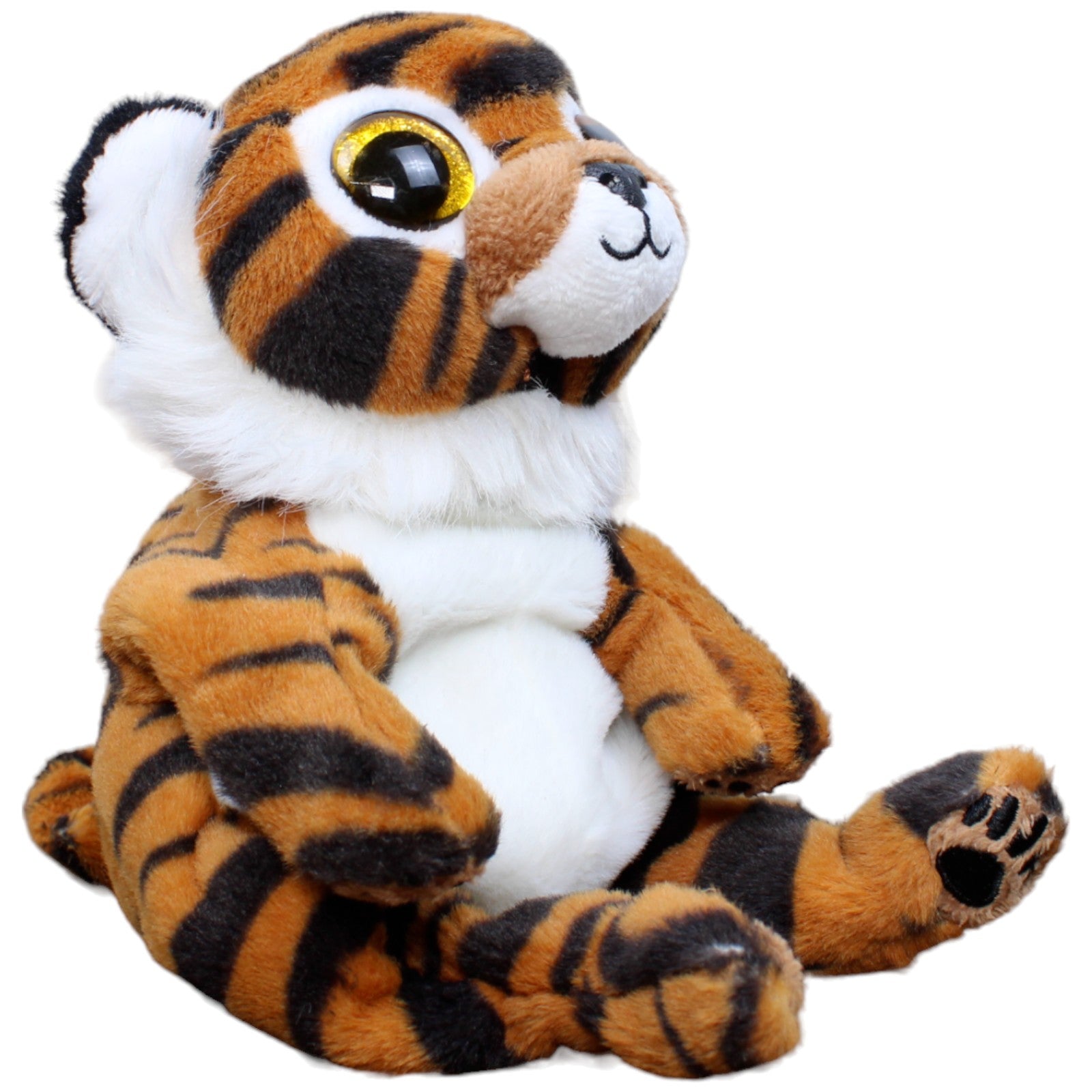 123600 TY Baby Tiger Clawdia Kuscheltier Kumpel Leo Gebraucht Glubschi