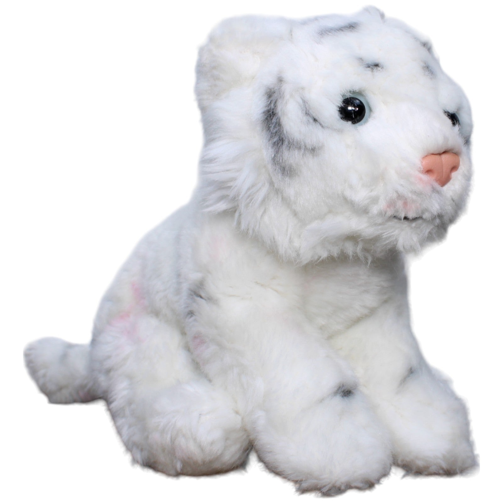 123612 Uni-Toys Weißer Tiger, sitzend Kuscheltier Kumpel Leo Gebraucht