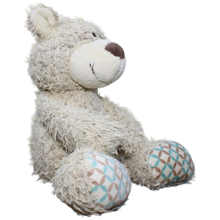 123613 NICI XL Teddybär, hellgrau Kuscheltier Kumpel Leo Gebraucht