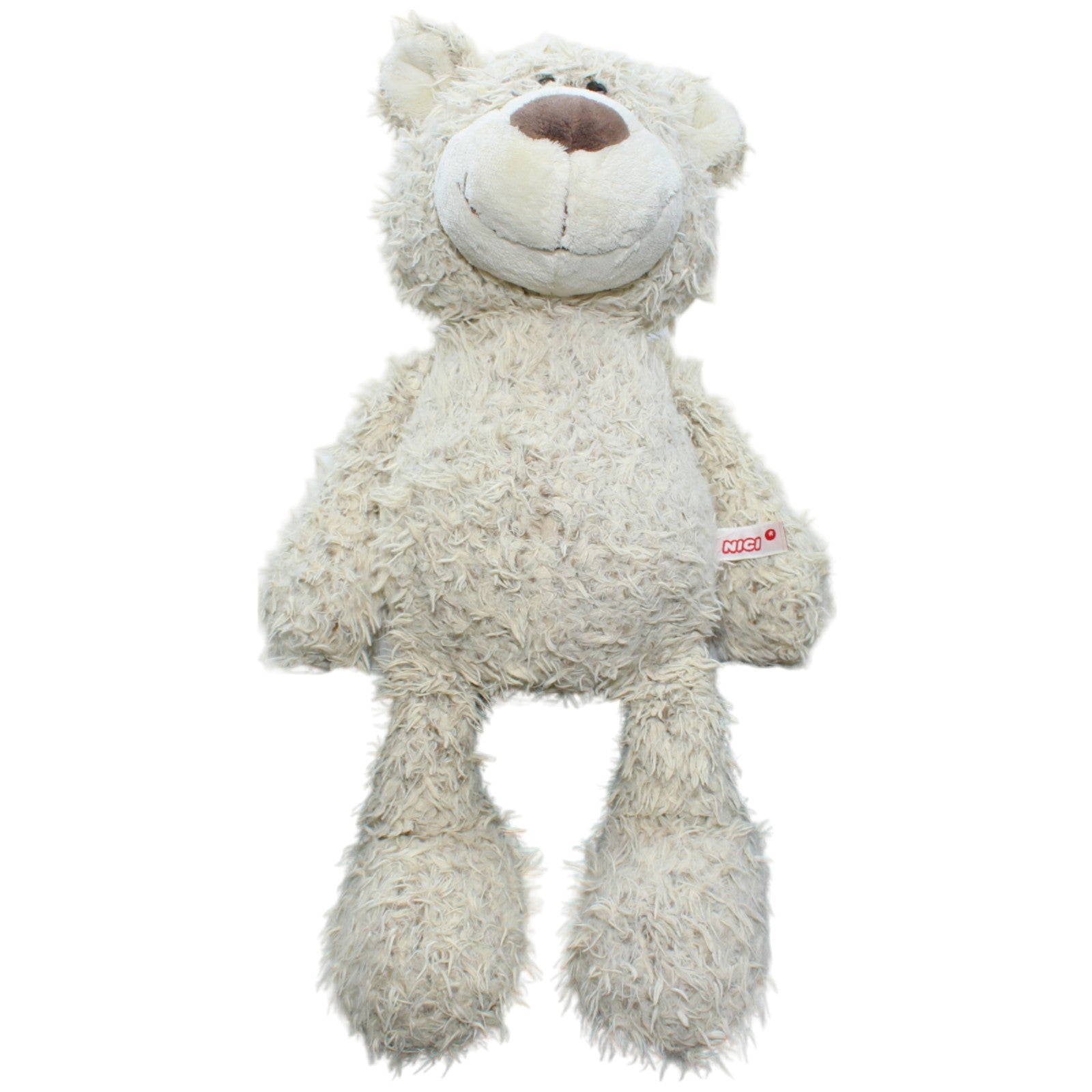 123613 NICI XL Teddybär, hellgrau Kuscheltier Kumpel Leo Gebraucht