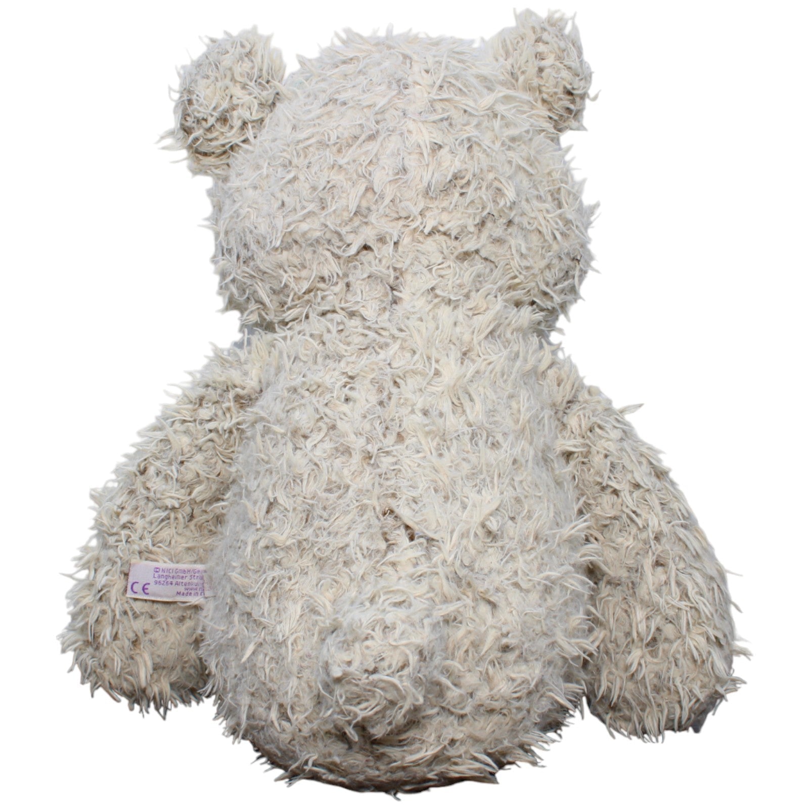 123613 NICI XL Teddybär, hellgrau Kuscheltier Kumpel Leo Gebraucht