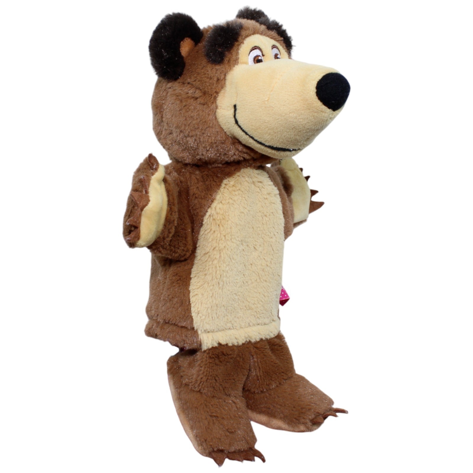 123639 Simba Handpuppe, Bär aus Mascha und der Bär Handpuppe Kumpel Leo Gebraucht