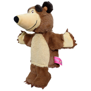 123639 Simba Handpuppe, Bär aus Mascha und der Bär Handpuppe Kumpel Leo Gebraucht