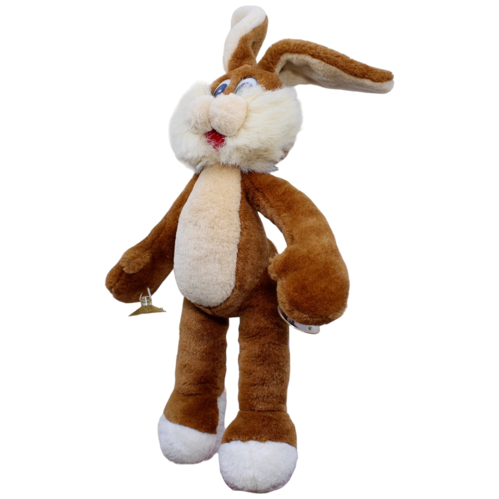 123658 Nestlé Nesquik Maskottchen, Hase Quicky Kuscheltier Kumpel Leo Gebraucht