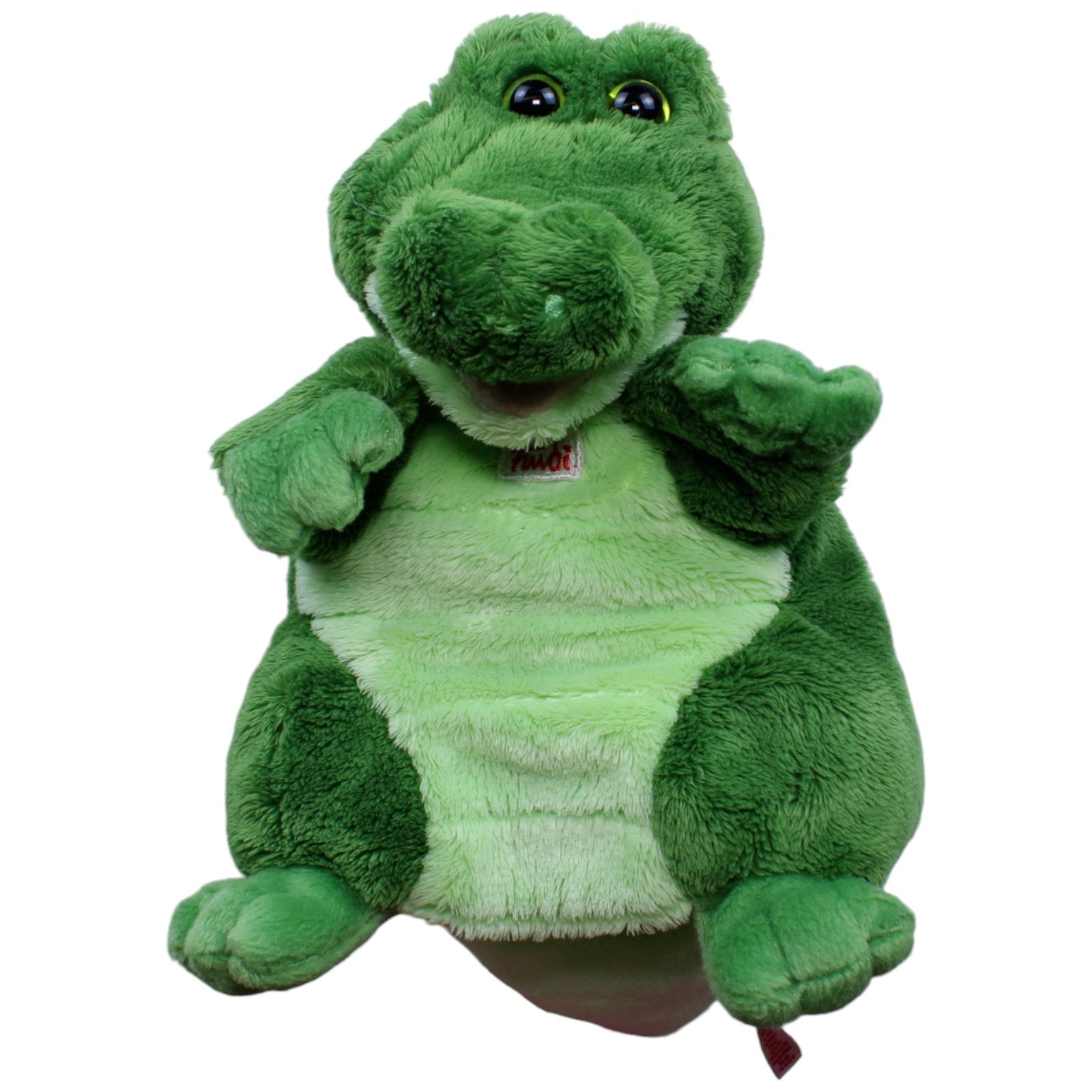 123676 Trudi Handpuppe, Krokodil Handpuppe Kumpel Leo Gebraucht