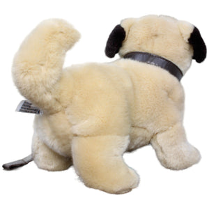 123684 Uni-Toys Hund, Mops mit Leine Kuscheltier Kumpel Leo Gebraucht