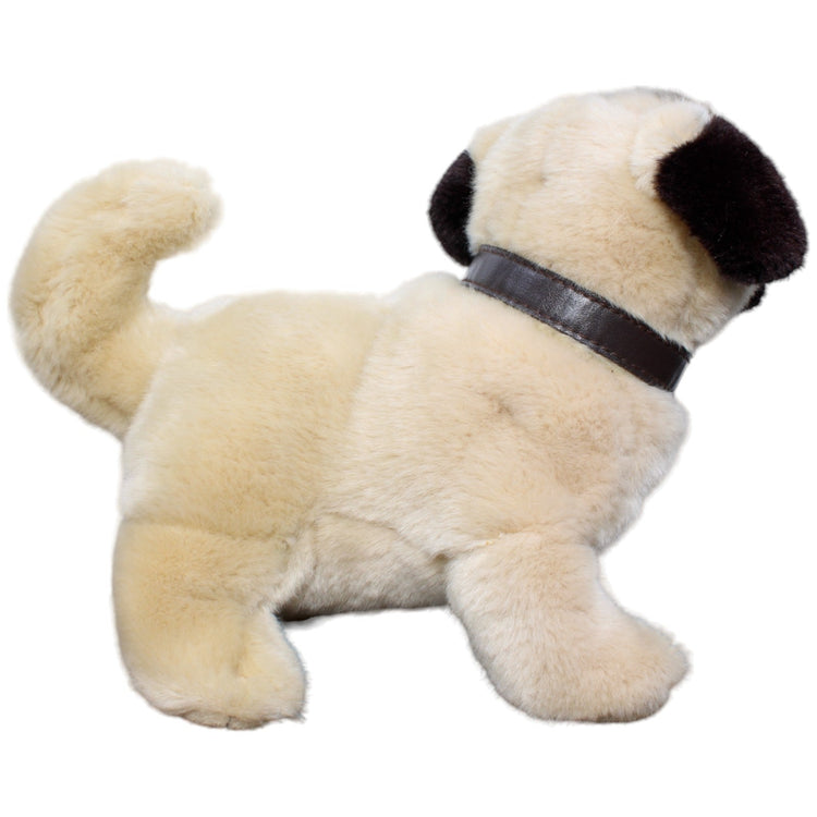 123684 Uni-Toys Hund, Mops mit Leine Kuscheltier Kumpel Leo Gebraucht