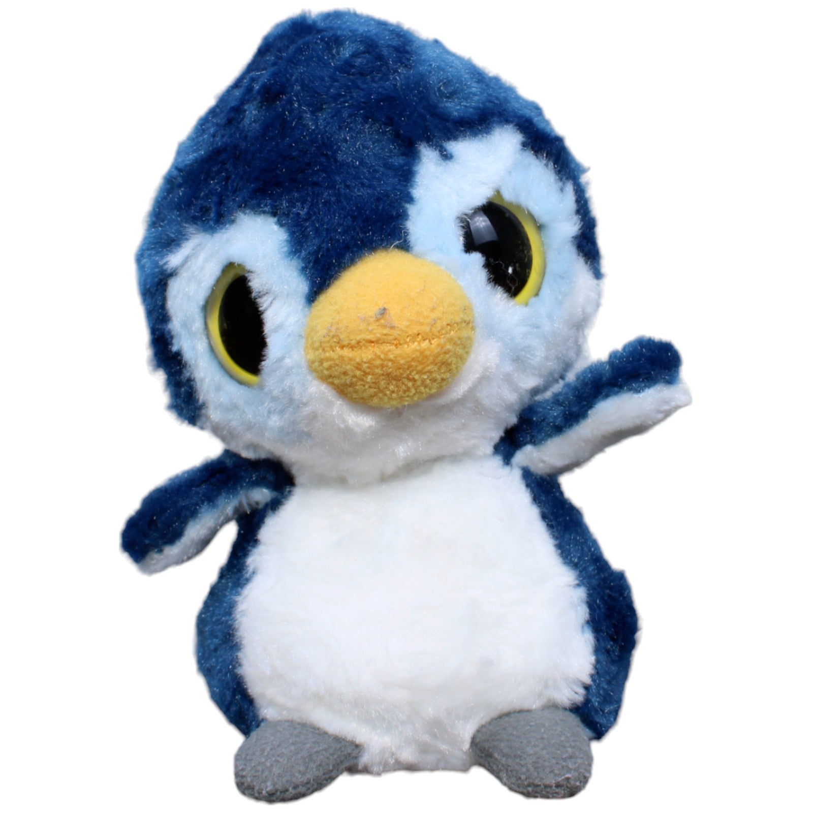 123695 Aurora Pinguin Kookee aus YooHoo & Friends, blau Kuscheltier Kumpel Leo Gebraucht Glubschi