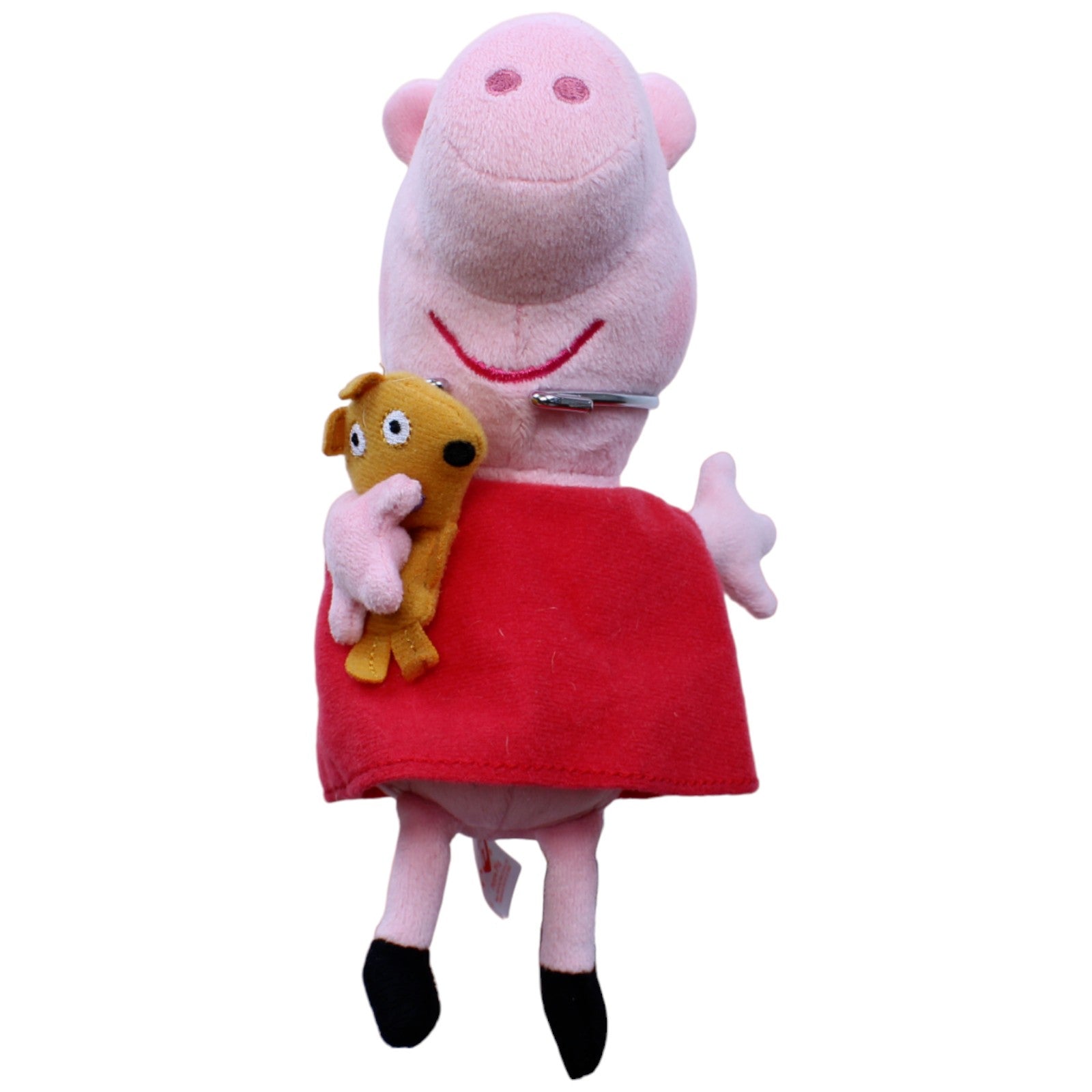 123696 TY Peppa mit Teddy aus Peppa Wutz Kuscheltier Kumpel Leo Gebraucht