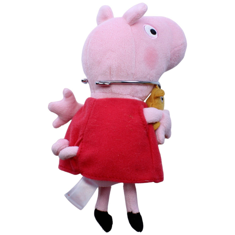 123696 TY Peppa mit Teddy aus Peppa Wutz Kuscheltier Kumpel Leo Gebraucht